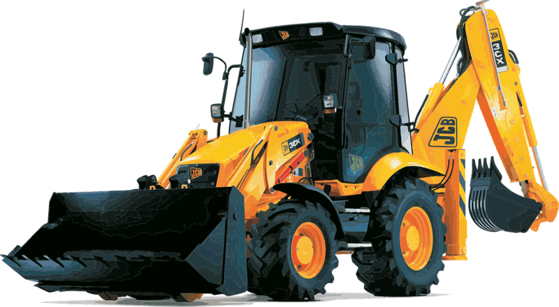 JCB backhoe loader